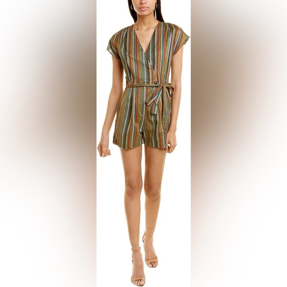 FRENCH Connection Vanya Seersucker Romper